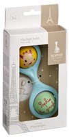 Vulli jouet hochet bébé - Sophie la Girafe hochet twist bleu