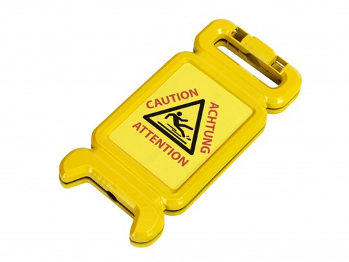 Klein panneau d'avertissement sol glissant jouet jaune - jeu d'imitation ménager-2