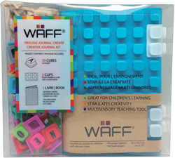 Waff carnet créatif set - A6 multicolore carnet silicone