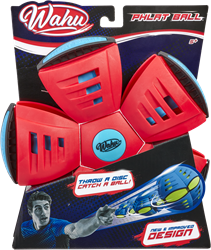 Wahu jeu de lancer et d’attraper Phlat Ball Classic rouge - jouet d’extérieur