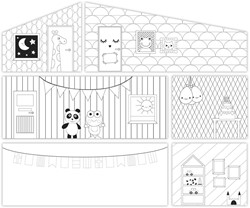 Lundby Wandset 'Creative' - DIY