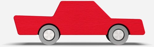 Waytoplay voiture en bois - Back & Forth Car - jouet en bois durable-2