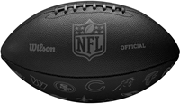 Wilson American Football NFL 32 Team Logo - Noir - Taille Officielle