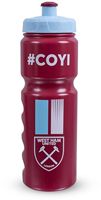 Team Merchandise gourde plastique 750ml West Ham United bouteille sport