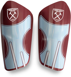 Team Merchandise protège-tibias football West Ham junior bleu