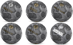 Team Merchandise ballon de football West Ham United camo signatures taille 5 argent