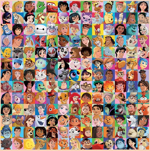 Hachette Who's who Disney - 1000 Teile