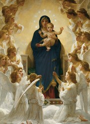 Eurographics puzzle art Virgin with Angels - 1000 pièces