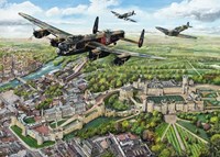 Gibsons puzzle Wings over Windsor - 1000 pièces de plaisir