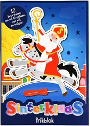 Set de bricolage Sinterklaas bloc à piquer pour enfants avec stylet