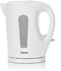 Bouilloire Tristar 1,7 litre 2200W blanc plastique sans BPA