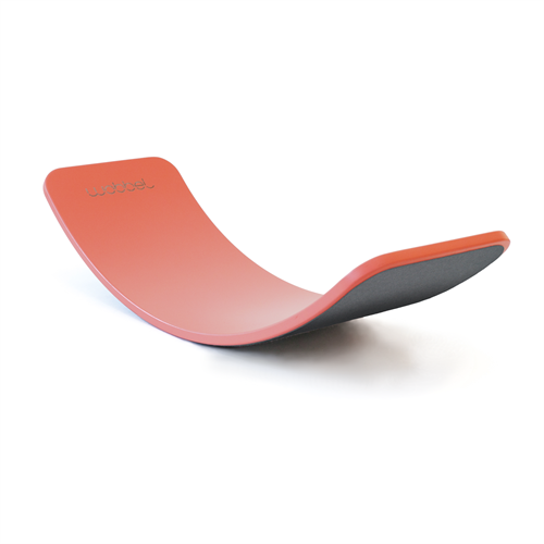 Wobbel Original Limited Edition Coral felt mouse grey