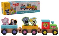 Woezel & Pip Treinset met figuurtjes. 1+