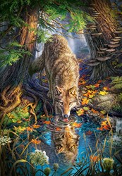 Castorland puzzle Wolf in the Wild - 1500 pièces nature faune sauvage