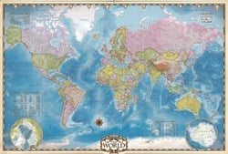 Carte du monde Eurographics (2000)