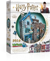 Wrebbit 3D puzzle Harry Potter Boutique de baguettes d'Ollivander & Scribbulus 295 pièces