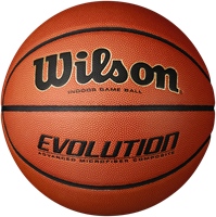 Wilson basketball Evolution - ballon d'entraînement indoor taille 6 - composite