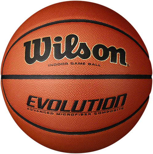 Wilson basketball Evolution - ballon d'entraînement indoor taille 6 - composite