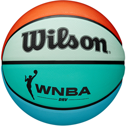 Wilson basketball WNBA DRV Bright taille 6 ballon extérieur bleu orange