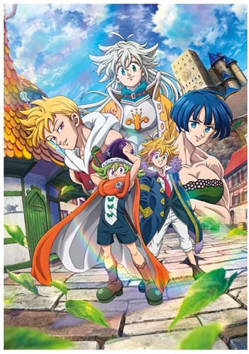Dino puzzle Seven Deadly Sins pièces XXL - 300 pièces anime