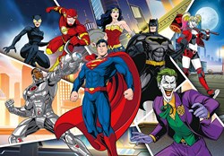 Clementoni puzzle - DC Comics - 104 pièces XXL - puzzle enfant
