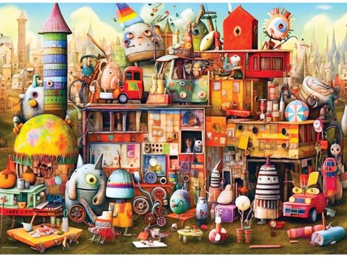 Eurographics puzzle - pièces XXL - Jouets marginaux - 500 pièces