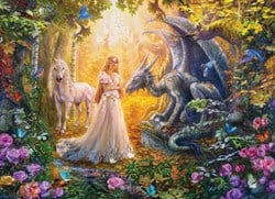 Puzzle Eurographics Jardin de la Princesse - 500 pièces XL