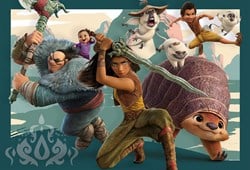 Clementoni puzzle - pièces XXL Raya - 104 pièces Disney