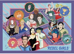 Gibsons puzzle - pièces XXL - Rebel Girls - 100 pièces