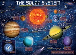 Eurographics puzzle Système Solaire XXL - 500 pièces XL - jouet éducatif