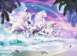 Ravensburger puzzle Licornes sur plage 150p