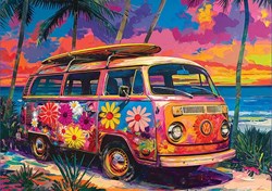 Eurographics puzzle - XXL Pièces VW Bayside Shawna Stewart 500 pièces
