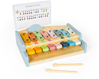 BigJigs instrument de musique en bois Xylo Piano pour enfants - jouet éducatif