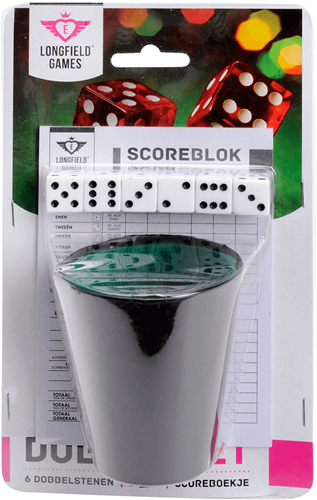 Jeu de dés Longfield Games - Jeu de dés Cup + D6 16 mm (6 pièces)-2
