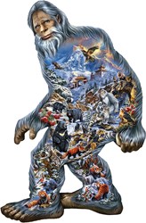 SunsOut puzzle Yeti - 850 pièces animaux fantastiques paysage
