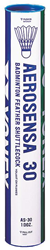 Yonex volants de badminton Aerosensa 30 - Tube de 12 volants plume