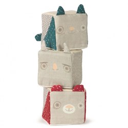 Micki blocs souples jouet éducatif senses set 3 pièces multicolore