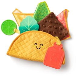 Melissa & Doug jouet bébé multisensoriel taco doux - jouet de développement