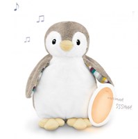 Zazu veilleuse bébé susher pingouin Phoebe avec lumière et sons apaisants