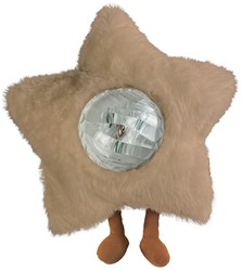 Zazu projecteur galaxy veilleuse pour enfants et bébés - beige
