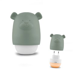 Zazu veilleuse Benny l’ours vert LED lampe d’ambiance chambre enfant