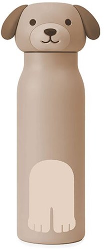 ZAZU gourde isotherme enfant inox 400 ml - bouteille chien sans BPA