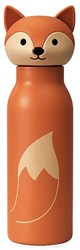 ZAZU gourde isotherme enfant 400 ml - bouteille inox renard double paroi sans BPA
